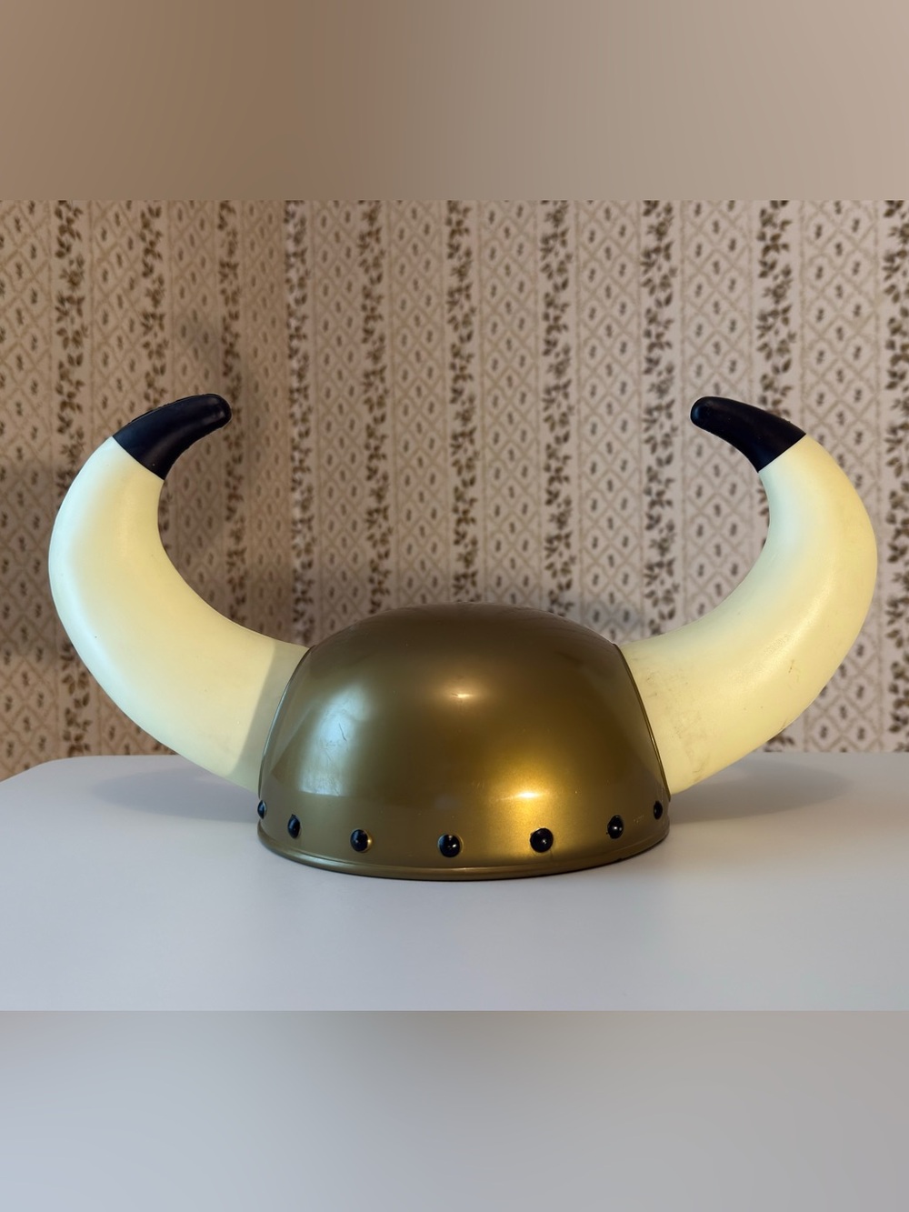 Large Horned Plastic Viking Hat